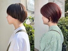 タヴィ(Tavi)の雰囲気（個性に合わせたシルエットのショートカット*）