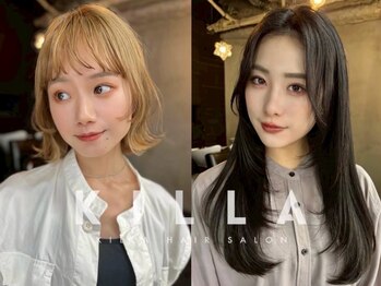キラ 静岡(KILLA)の写真/骨格に合わせた小顔ヘアは前髪カット＆顔周りで決まります*こなれ感あるレイヤーカットもお任せ！[静岡駅]