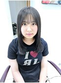 幼い頃の土屋太鳳にMETA式驚異的縮毛矯正を全体に掛けてみました