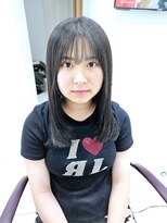 メタ(META) 幼い頃の土屋太鳳にMETA式驚異的縮毛矯正を全体に掛けてみました