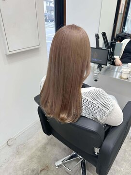 ワク 藤沢店(waku) ブリーチ トリートメント ミルクティーベージュ