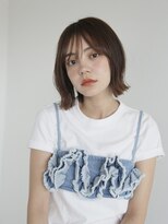 エヌ トーキョー(enu TOKYO) ボブ/外ハネ/ナチュラルブラウン
