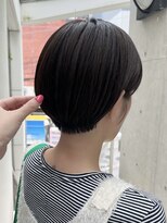 ニコ トウキョウ(nico TOKYO)&nbsp;20代30代前髪なしショートハンサムショート丸みショートレイヤー