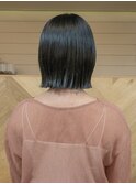 地毛風カラー/切りっぱなしボブ[船橋駅/ボブ]