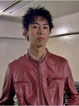 ヒュージ 三軒茶屋(huge) スパイキーショート/ニュアンスパーマ/メンズカット/メンズ