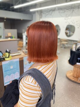 マップデザイン(map design) 外はねボブ×サニーオレンジ