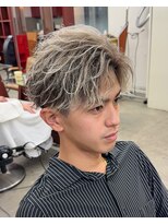 リップス 吉祥寺店 (LIPPS)&nbsp;ホワイトベージュバレイヤージュサーフフェザー