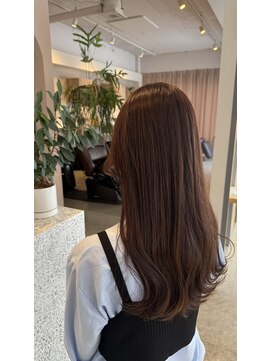 エクリュ(ecru) 韓国風レイヤー×violet color