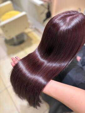 ユーフォリア 新宿店(Euphoria) 暖色/艶カラーチェリーレッドカラー