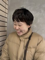 シム 千葉(sim)&nbsp;ショートパーマ　stylist  nana 【千葉駅】