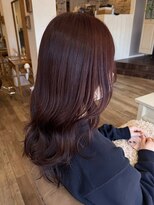 ミルティ(Myrtille)&nbsp;レイヤーカット×ワインレッド