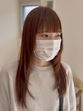 ベンジー 沖縄店(benji) ストレートで可愛いレイヤースタイル