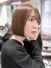 似合わせカット+縮毛矯正[表参道/ショート/ボブ]
