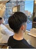 【築地】多毛さんにオススメ高めツーブロック