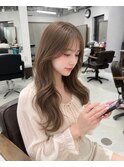 ミルクブラウンミルクティーベージュ×レイヤーカット7.11