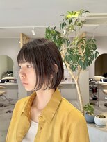 シンク(THYN°C) 【THYN℃】ミニボブ/ぱつんとボブ/シースルー/薄め前髪