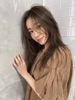 ロア 四条河原町店(LoRE)&nbsp;モカブラウンのロングレイヤー｜艶仕上げ