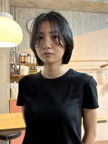 マルソー&nbsp;岡山ボブ髪質改善トリートメント顔まわりレイヤーカット