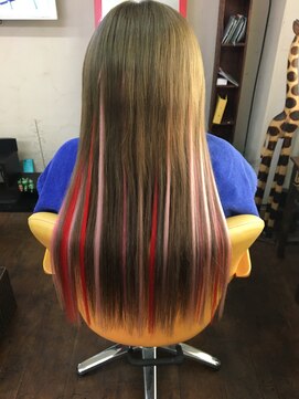 エクステンション アトレ(extention attre) 夏気分の3色カラーメッシュ♪