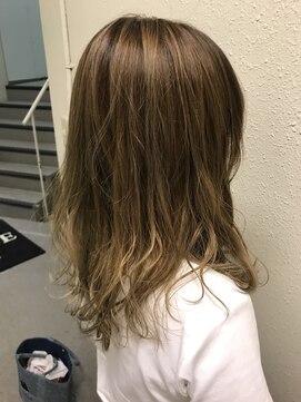 ネオヘアー 天満橋(Neo hair) 外国人風highlight