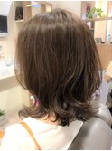 外ハネふんわりミディ