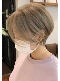 nex表参道 ブロンド　ベージュ　グレージュ　ショート