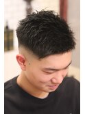スキンフェードショート