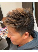 ２wayバング/サイドパートモヒカンからのイメチェン.homme2櫻井