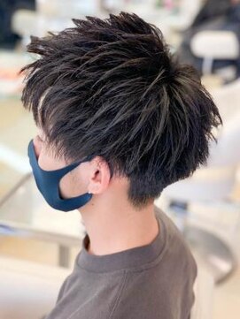 グランシュ 青葉台店(GranCieux) 黒髪 メンズ ツーブロック