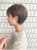 耳掛けハンサムショート♪