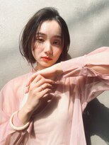 シエナ 渋谷(Siena)&nbsp;siena 大人ナチュラル×グレージュボブ　渋谷