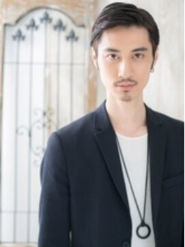 トニーアンドガイメン ホテル京阪仙台店(TONI&GUY MEN) ジェントルなダークアッシュ七三オールバックa