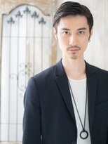 トニーアンドガイメン ホテル京阪仙台店(TONI&GUY MEN) ジェントルなダークアッシュ七三オールバックa