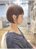ミニボブ☆ハニーベージュ