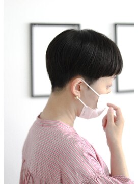 ノード(NODO) 【360°綺麗なシルエット】刈り上げのマッシュショート