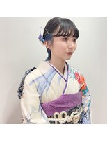 インサイドアウト(IN SIDE OUT+)&nbsp;成人式セット / タイトアレンジ / 水引き【IN SIDE OUT＋】