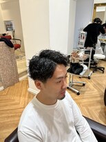 コワファースト  させぼ五番街店(COIFF1RST)&nbsp;波巻きスパイラル×七三分け☆