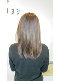3月お客様ヘアカラー