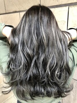 アフィナー(Afinar) 【横浜/Afinar】★white highlight×dark grey