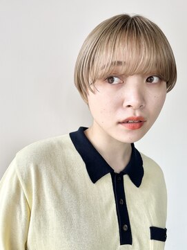 シスタ 二子玉川(SiSTA) SiSTA【シスタ】二子玉川 / 大人ハイトーンショートボブ