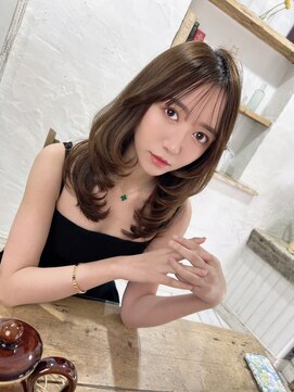 ロンド フィーユ(Lond fille) 内巻き韓国レイヤースタイル