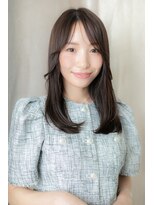 カバーヘア ブリス 北浦和(COVER HAIR bliss)&nbsp;センターパート抜け感ヘアエアストレートTb6北浦和20代30代40代