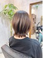 アコット(HAIR SALON ACOT)&nbsp;サラツヤボブレイヤー。多毛の方にオススメしてます♪
