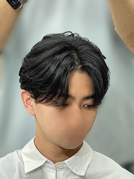 センス 渋谷 宇田川交番前(SENSE) 韓国メンズヘア/カルマパーマ/ニュアンスパーマ*渋谷/MEN'S/眉毛
