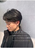 メンズカット×ニュアンスパーマ
