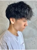 シャドウパーマ韓国風パーマ高崎メンズ群馬高崎パーマ眉毛BTS