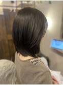 髪質改善メニューで扱いやすく可愛いスタイル若見え