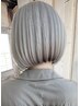 ケアブリーチ ＋カラー＋カット＋髪質改善トリートメント/TRホームケア付き