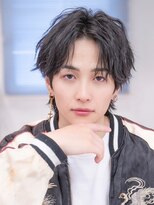 ハバナ 渋谷(HAVANA)&nbsp;アッシュブラック/マッシュパーマ/刈り上げ/ツーブロック