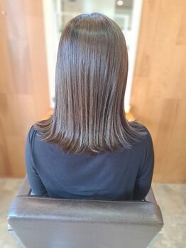 インライフヘアサロン(INLIFE HAIR SALON)の写真/柔らかさ、手触り、お客様のご希望に合わせてご提案します◎オーダーメイドのヘアケアで、より美しい髪に。